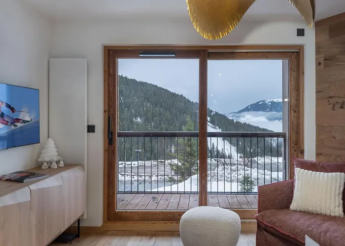 شقة Moderne Proche Des Pistes Avec Parking A - Fr-1-563-140